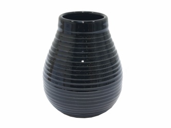Keramická kalabasa Standard Yerba Maté Černá 350ml