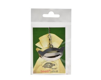 Spona na čajové filtry zelené