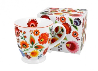 Hrnek na stopce KVÍTÍ 380 ml