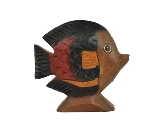 Dřevěná dekorace Rybka 15 cm