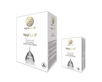 Vonné jehlánky "tekoucí dým" FdV Yoga Leaf 10 ks