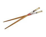 Čínské jídelní hůlky Geisha kulaté krémové 22,5 cm