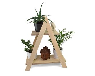 Stojan na rostliny Botany odstín natural 56 cm
