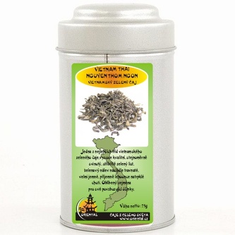 Zelený čaj Vietnam Che San Thai Nguyen Dac Biet - 75g dóza
