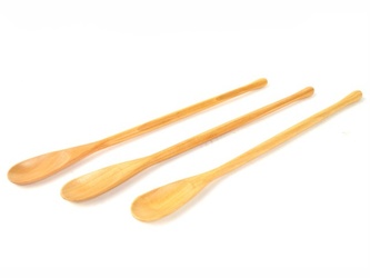 Čajová lžička dřevěná, natural 1 ks
