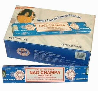 Indické vonné tyčinky Shrinivas Satya Nag champa 40 g