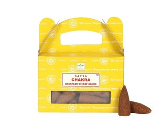 Vonné jehlánky "tekoucí dým" Satya Chakra  15 ks