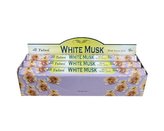 Indické vonné tyčinky Tulasi White Musk 20 ks