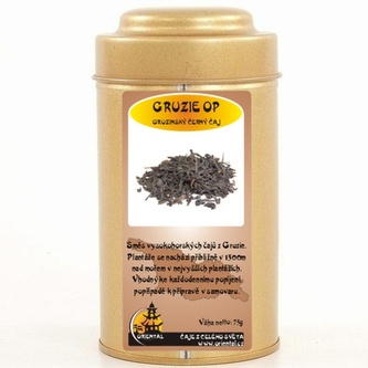 Černý čaj Gruzie - 75 g dóza