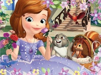 Puzzle Princezna Sofie První Voňavé růže