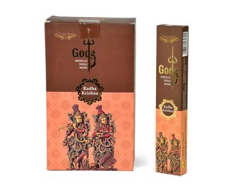 Indické vonné tyčinky Radha Krisna 15 ks
