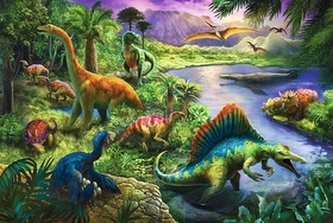 Puzzle Dinosauři