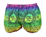 Kraťasy DAO, duhové, ornamenty