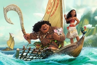 Puzzle Odvážná Vaiana