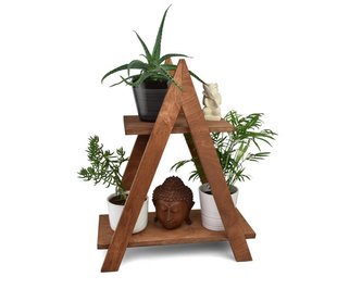 Stojan na rostliny Botany odstín ořech 56 cm