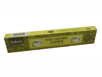 Indické vonné tyčinky Tulasi Nag Champa Jasmine 15 ks