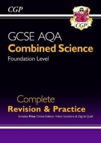 New GCSE Combined Science AQA Foundation Complete Revision & Practice w/ Online Ed, Videos & Quizzes