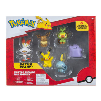 Pokémon sada 6 figurek  pro bitvu Pokémonů