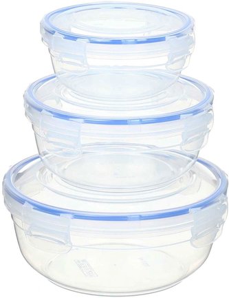 Dóza sada MV 3ks 0,4/0,8/1,35L s těsněním  LOCK&FRESH;