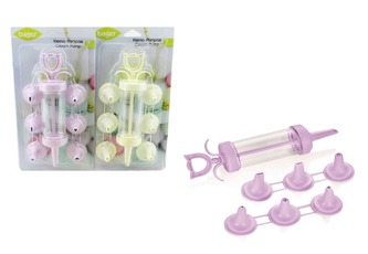 Zdobička pístová + 7 nástavců  BAGER