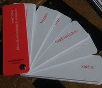 Wortfächer Berndeutsch "Flüech & Schlämperlige"