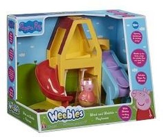PEPPA Pig WEEBLES - Roly Poly figurky a hřiště