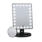 Rio-Beauty Dotykové kosmetické zrcátko (24 LED Touch Dimmable Cosmetic Mirror) woman