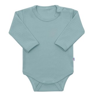 Body s dlouhým rukávem New Baby Practical zelené - velikost 74 (6-9m)
