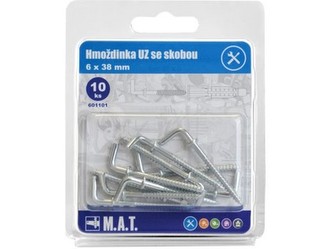 hmoždinka UZ 6x38mm se skobou ZB (10ks)