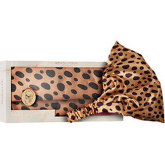Revolution Haircare Kosmetická čelenka Satin Animal Print (Curl Protector) woman