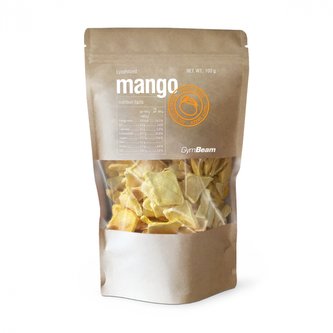Lyofilizované mango - GymBeam - 100 g