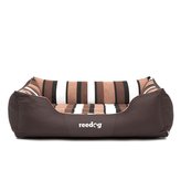 Pelíšek pro psa Reedog Comfy Brown & Stripes-L