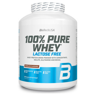 BiotechUSA - 100% Pure Whey Lactose Free - Cookies cream - 2270 Gramů