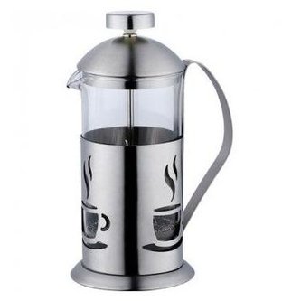 Frenchpress 350ml nerez vzor káva