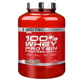 Scitec Nutrition - 100% Whey Protein Professional - Jahoda - 500 Gramů