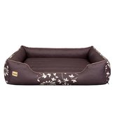 Pelíšek pro psa Reedog Brown Flower-XXL