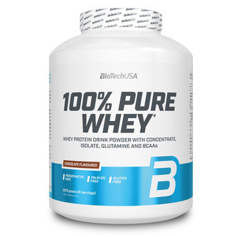 BiotechUSA - 100% Pure Whey - Slaný karamel - 2270 Gramů