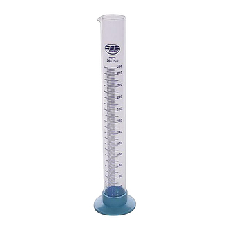 Odměrný válec WHT 250ml skleněný