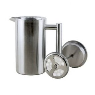 Frenchpress 600ml Kaffia Silver