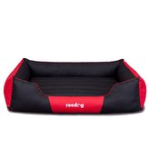 Pelíšek pro psa Reedog Comfy Black & Red-XL