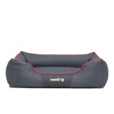 Pelíšek pro psa Reedog Comfy Grey & Red-XL