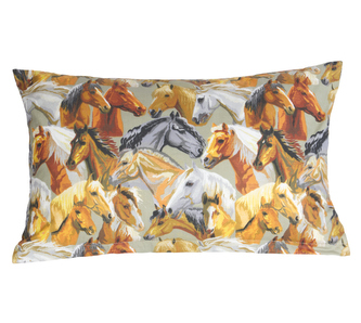 Polštářek VIOLA - koně - dětský motiv - 40x60 cm