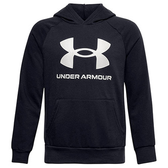 Under Armour RIVAL FLEECE HOODIE - YLG, 1357585-001|YLG