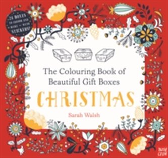 The Colouring Book of Beautiful Gift Boxes: Christmas