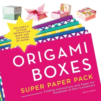 Origami Boxes Super Paper Pack