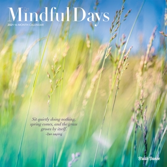 Mindful Days 2021 Square Brush Dance Calendar