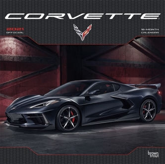 Corvette 2021 Square Calendar