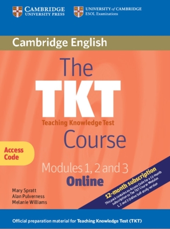 The TKT Course Modules 1, 2 and 3 Online (Trainee Version Access Code Card)