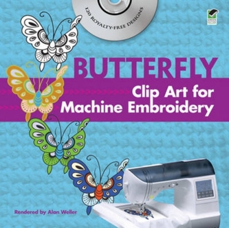 Butterfly Clip Art for Machine Embroidery