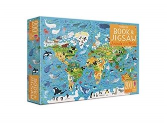 Usborne Book and Jigsaw Animals of the World Usborne Book and Jigsaw Animals of the World